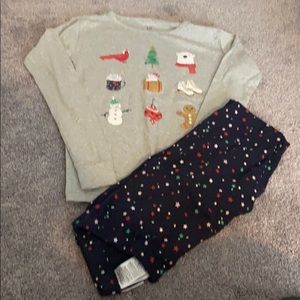 Gap kids pajamas sz 14